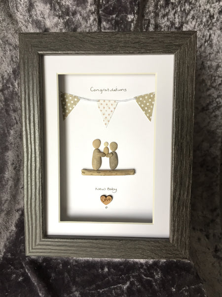 New Baby in stand up frame