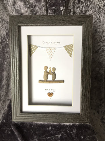 New Baby in stand up frame