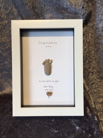 Baby Foot Pebble Picture