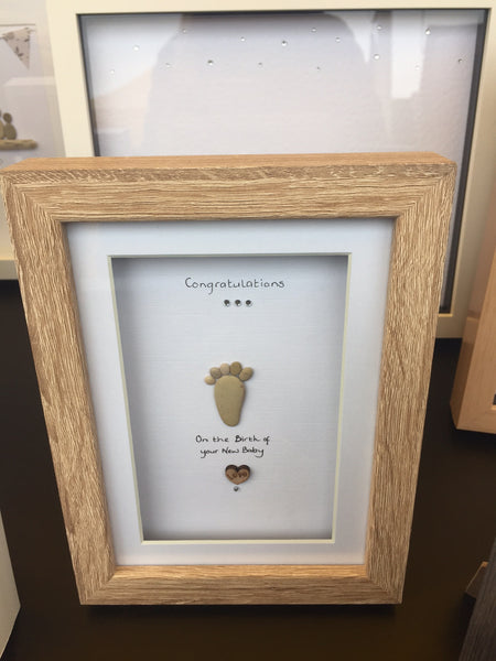 Baby Foot Pebble Picture